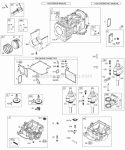 Part Location Diagram of 225019 Briggs and Stratton Screen-Oil Pump
